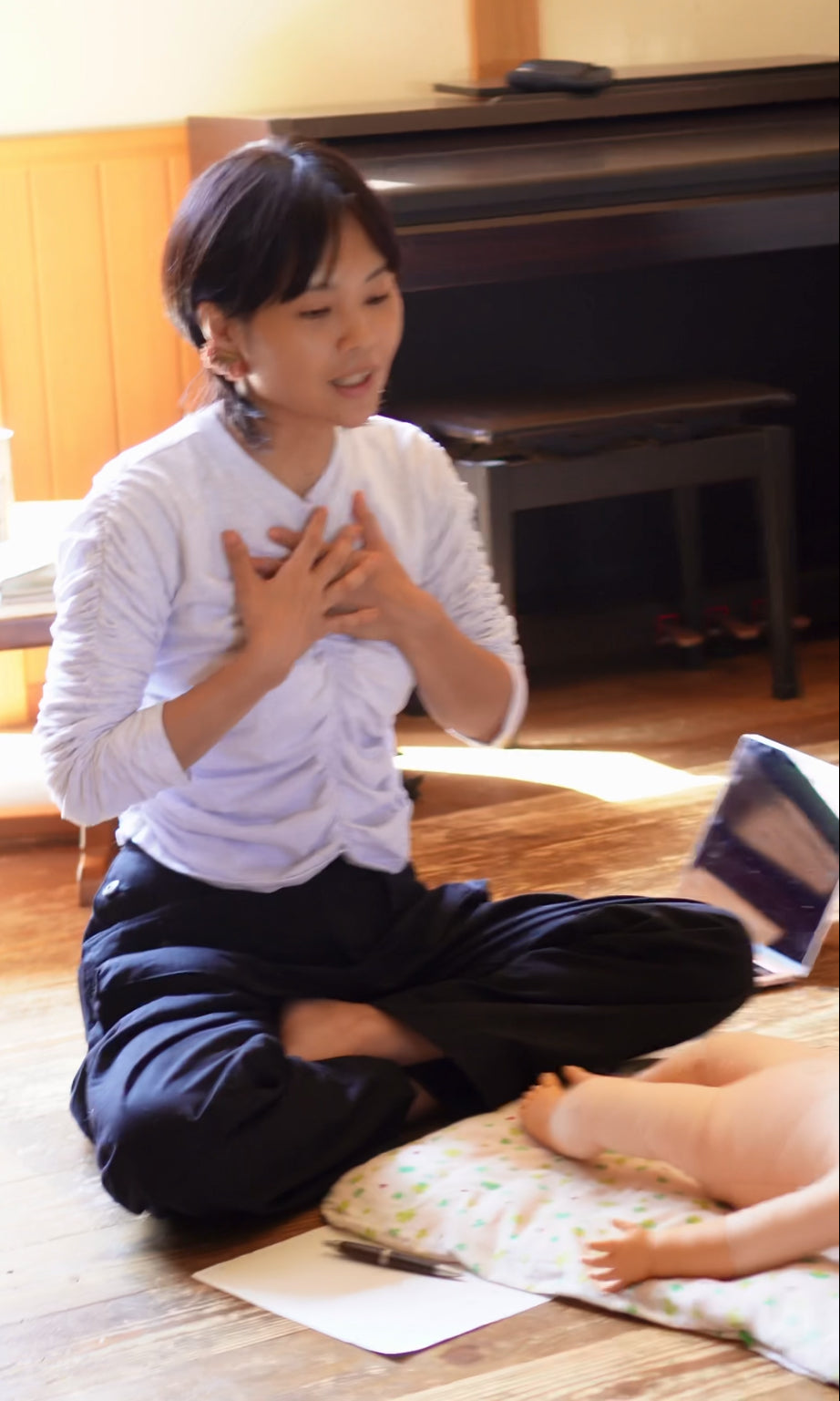 【2月オンライン】ママのための赤ちゃん整体教室くるくるトントン(詳細を必ず表示してご確認ください)